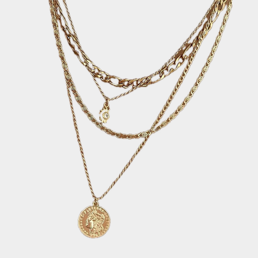 Collar sol y moneda ☀️