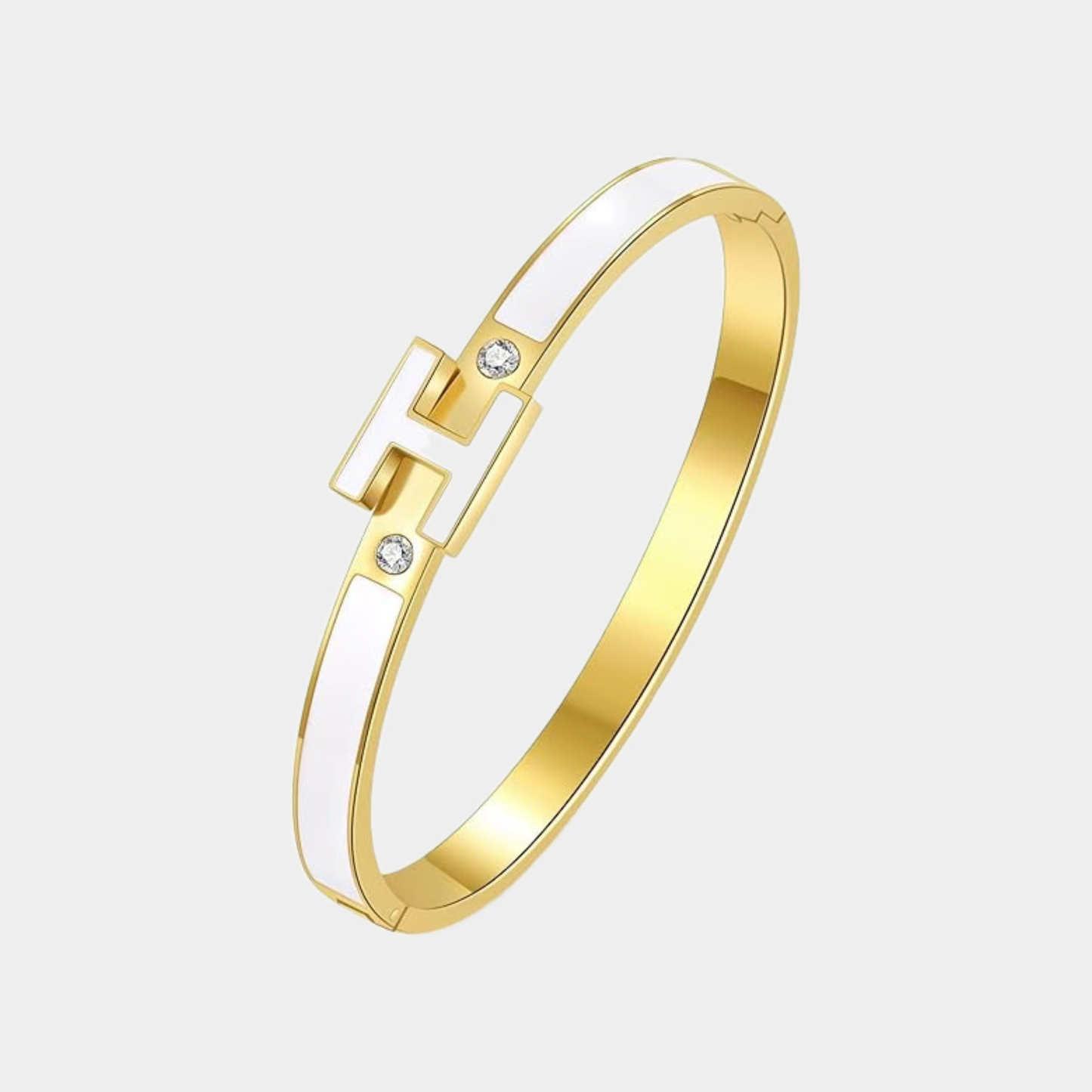 Brazalete Hermes blanco