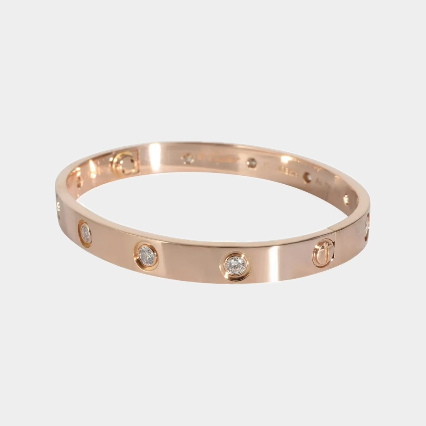 Brazalete Cartier oro rosa